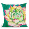Succulent I Small Throw Pillow By Christine Lindstrom