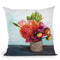 Summer Bouquet Throw Pillow By Christine Lindstrom