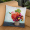 Summer Bouquet Throw Pillow By Christine Lindstrom