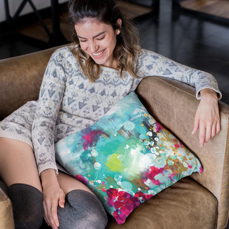 Sweet Dream Throw Pillow By Christine Lindstrom