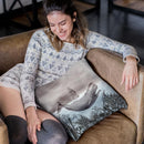 The Sea Throw Pillow By Christine Lindstrom