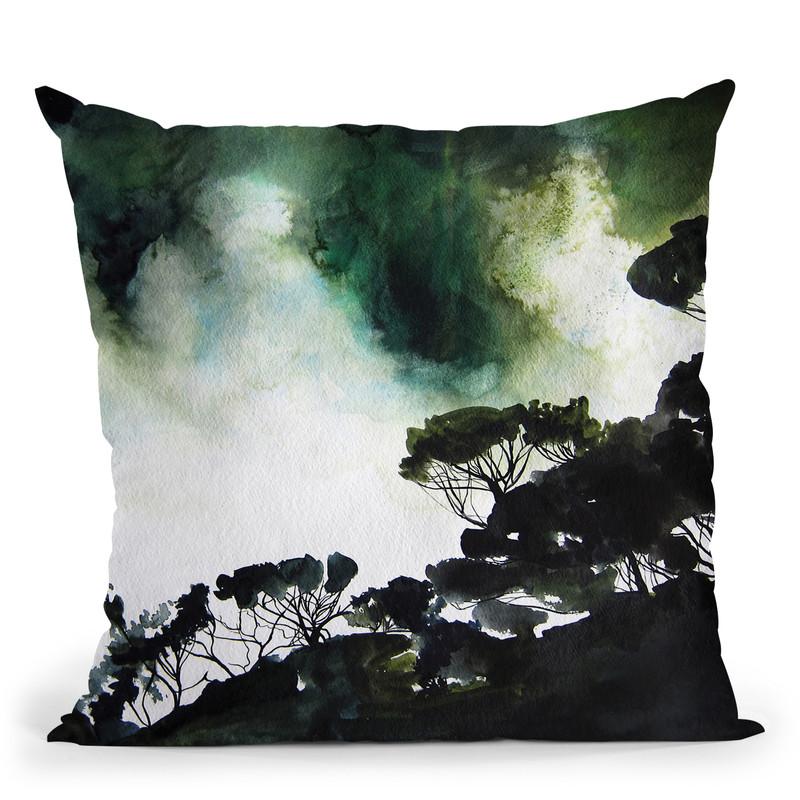 Tropica I Throw Pillow By Christine Lindstrom