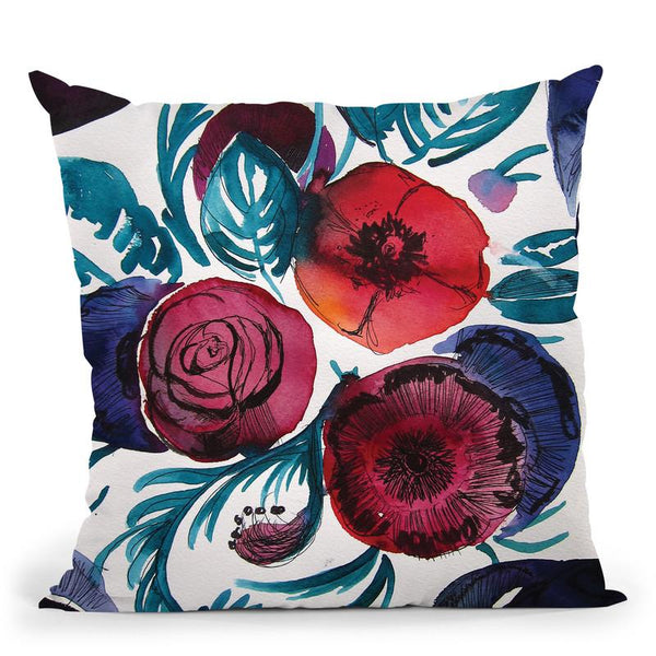 Violetta Throw Pillow By Christine Lindstrom