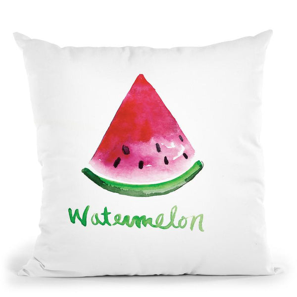 Watermelon Throw Pillow By Christine Lindstrom