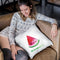 Watermelon Throw Pillow By Christine Lindstrom