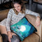 Wave Throw Pillow By Christine Lindstrom