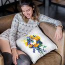 Wedding Bouquet Throw Pillow By Christine Lindstrom