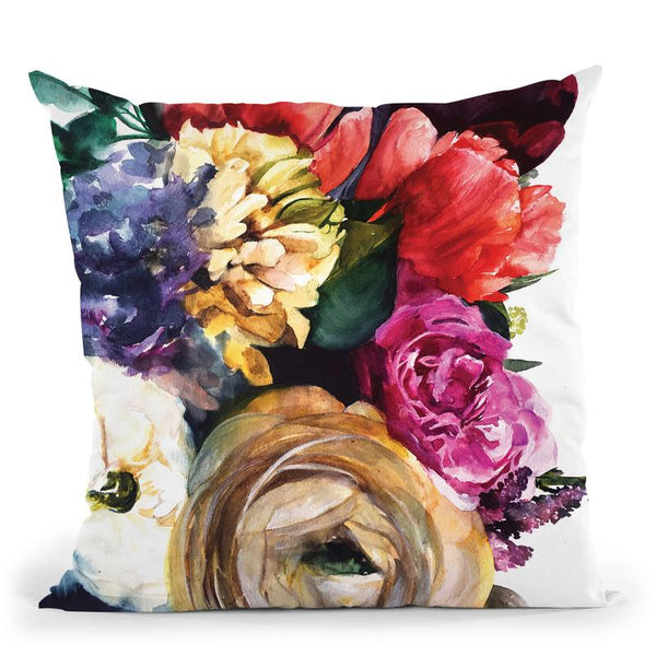 Wild Garden Throw Pillow By Christine Lindstrom