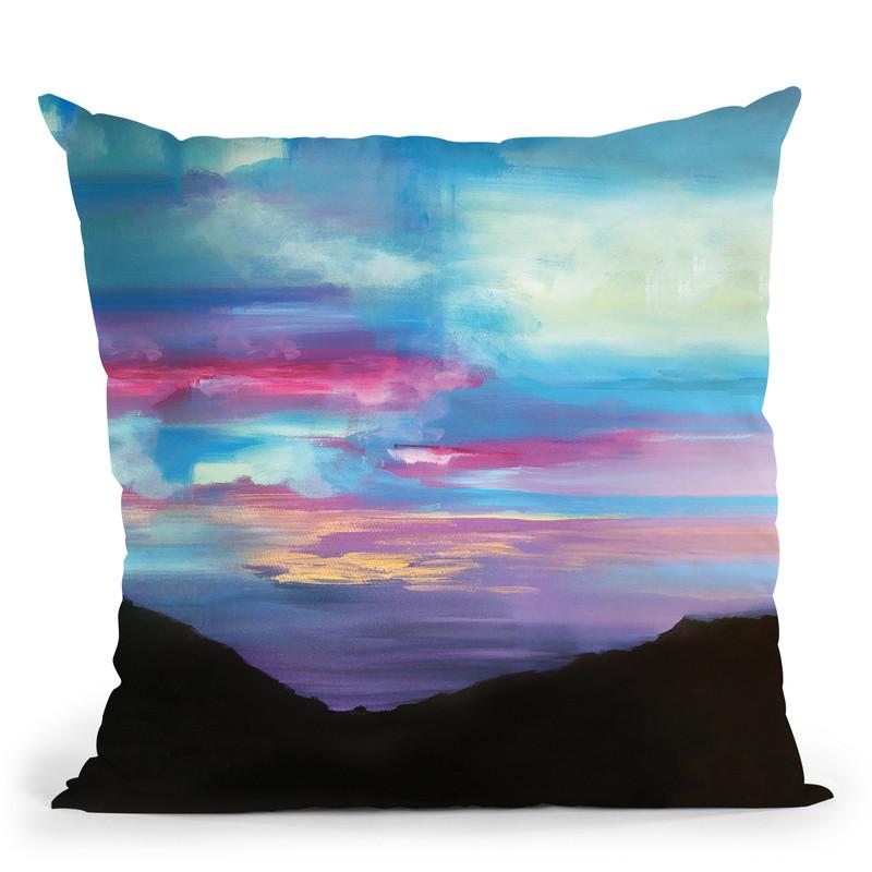 Before The Night Throw Pillow By Christine Lindstrom