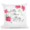 Beherenow I Throw Pillow By Christine Lindstrom