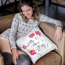 Beherenow I Throw Pillow By Christine Lindstrom