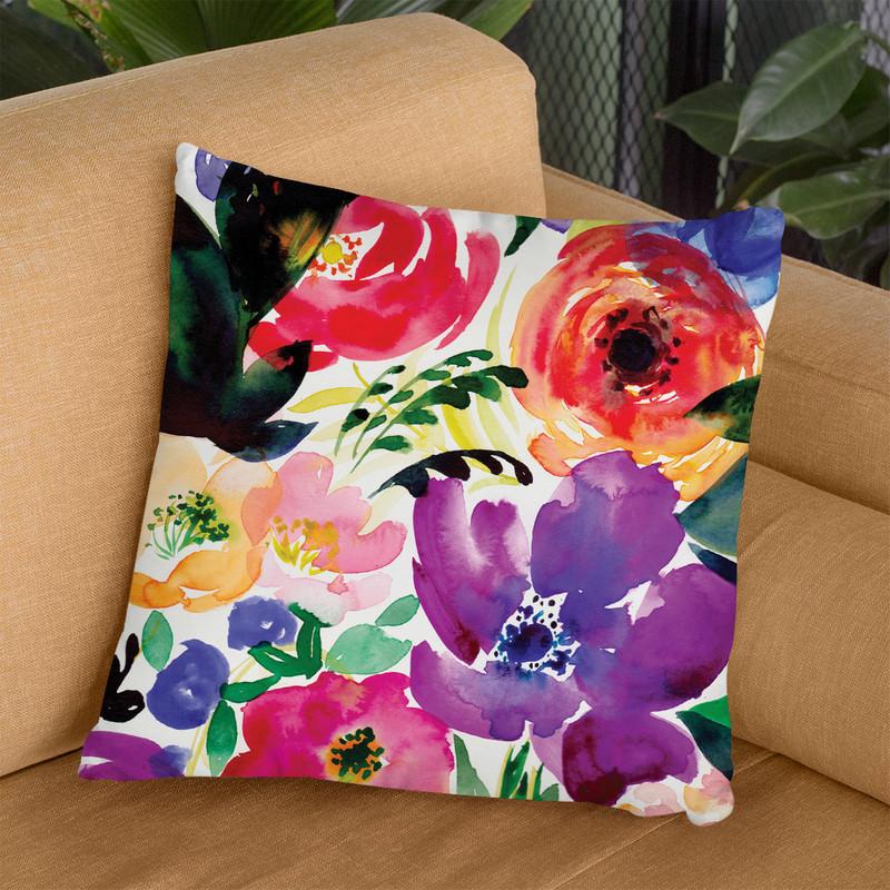 Bloom Throw Pillow By Christine Lindstrom