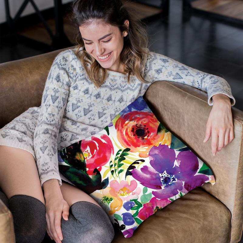 Bloom Throw Pillow By Christine Lindstrom