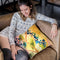 Botanical Abstract Throw Pillow By Christine Lindstrom