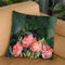 Dark Blooms Throw Pillow By Christine Lindstrom