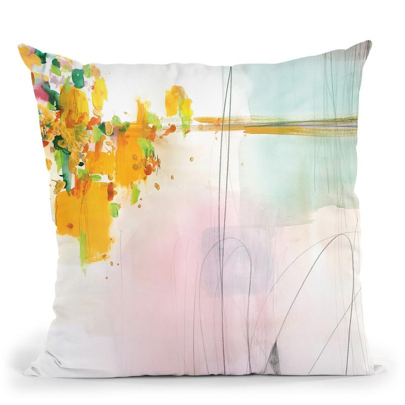 Abstract Mirage Throw Pillow By Christine Lindstrom