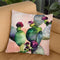 Desert Rose Ii Throw Pillow By Christine Lindstrom