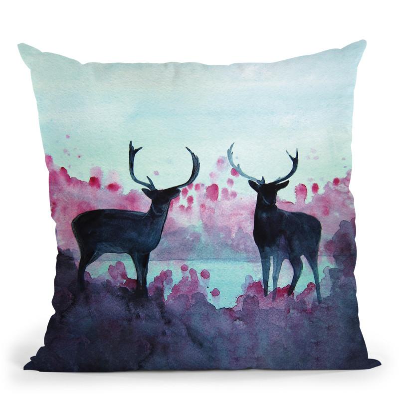 Eventide Throw Pillow By Christine Lindstrom