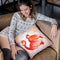 Flamingos Throw Pillow By Christine Lindstrom