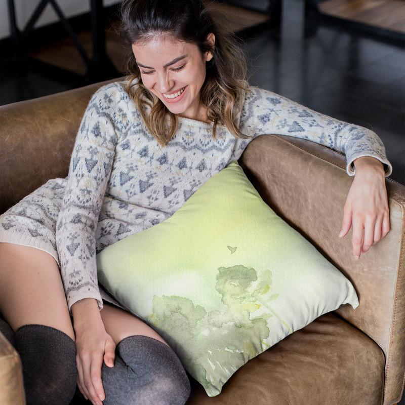 Fly Away From Here Throw Pillow By Christine Lindstrom