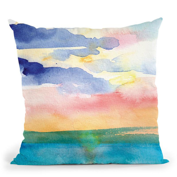 Landscape Ii Throw Pillow By Christine Lindstrom