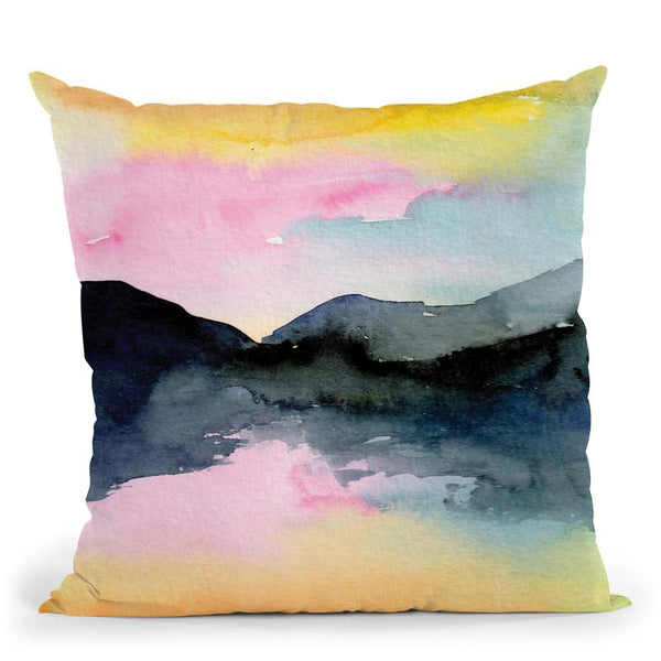 Landscape Iii Throw Pillow By Christine Lindstrom
