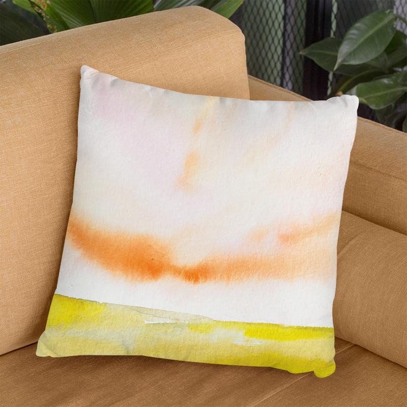 Landscape Ix Throw Pillow By Christine Lindstrom