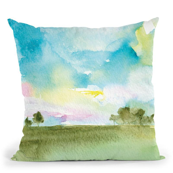 Landscape Vii Throw Pillow By Christine Lindstrom