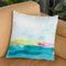 Oceanscape Ii Throw Pillow By Christine Lindstrom