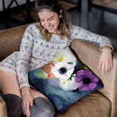 Anemones Throw Pillow By Christine Lindstrom