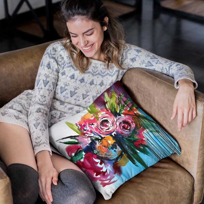 Paradiso Throw Pillow By Christine Lindstrom