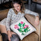 Peonies Iii Throw Pillow By Christine Lindstrom