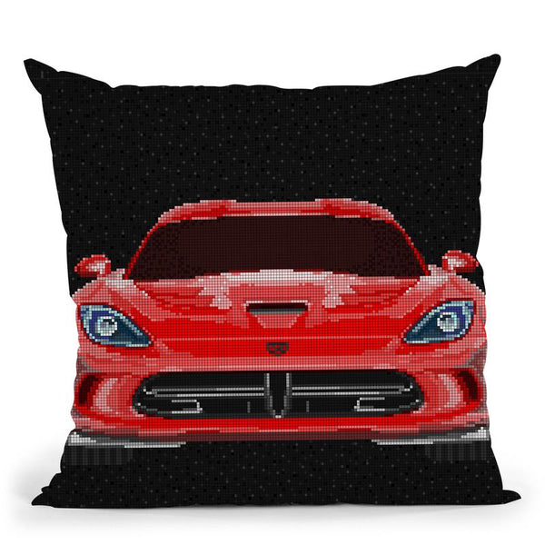 Viper Throw Pillow By Christian Mielu