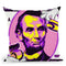 Abraham 5 Bill Throw Pillow By Christian Mielu