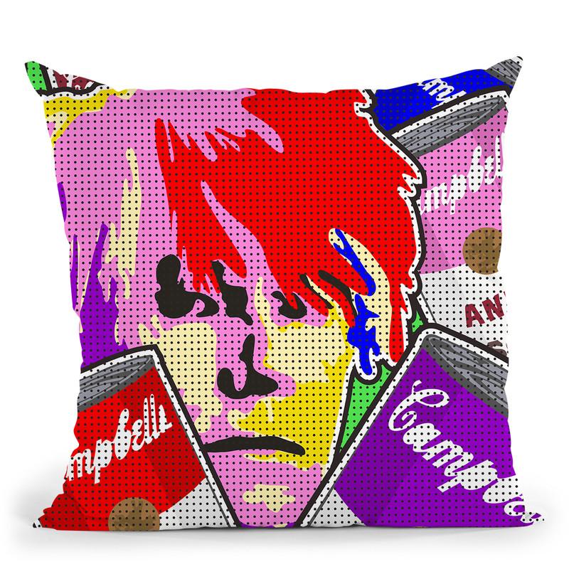 Andys Soup Throw Pillow By Christian Mielu