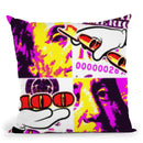 Benjamin 100 Bill Throw Pillow By Christian Mielu