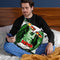 Benji 100 Bill Throw Pillow By Christian Mielu