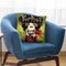 Chimp And Roses I Throw Pillow By Christian Mielu