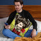 Chimp And Roses I Throw Pillow By Christian Mielu