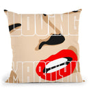Loving Marilyn Iii Throw Pillow By Christian Mielu