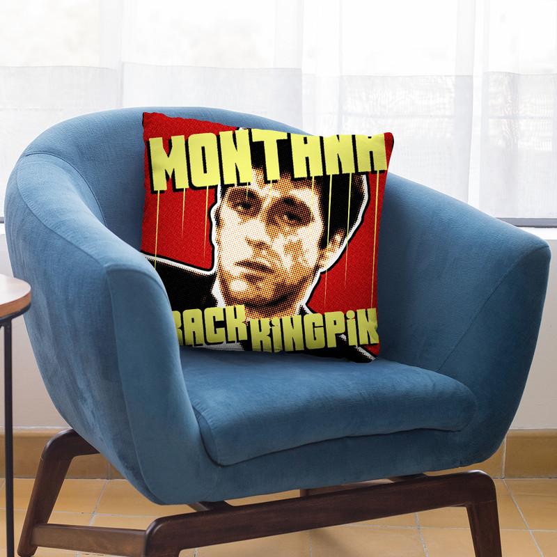 Montana Kingpin Throw Pillow By Christian Mielu
