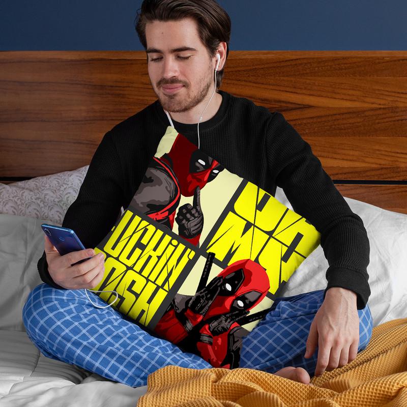My Fuckin Gosh Throw Pillow By Christian Mielu