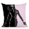 Black Widow I Throw Pillow By Christian Mielu
