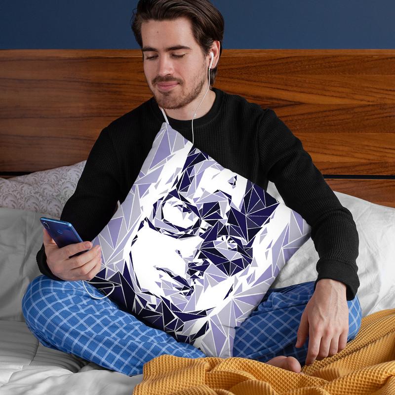 Captain America I Throw Pillow By Christian Mielu