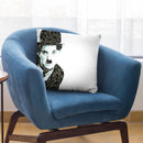 Charlie Chaplin Throw Pillow By Christian Mielu