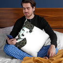 Charlie Chaplin Throw Pillow By Christian Mielu