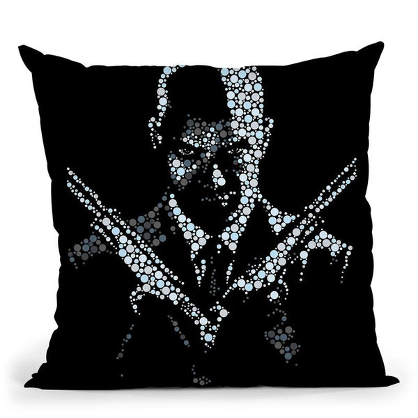Hitman Throw Pillow By Christian Mielu