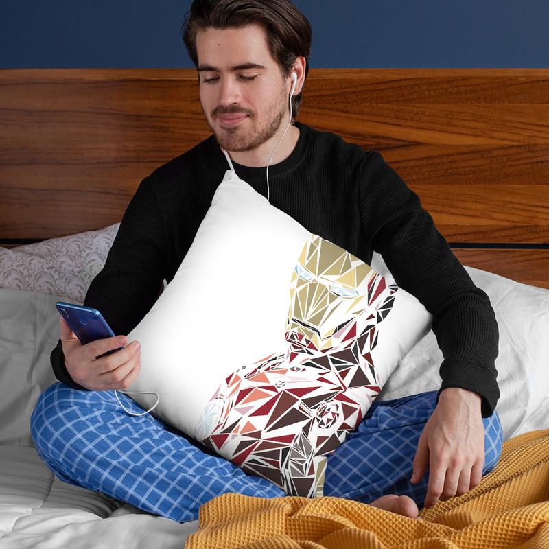 Ironman Ii Throw Pillow By Christian Mielu
