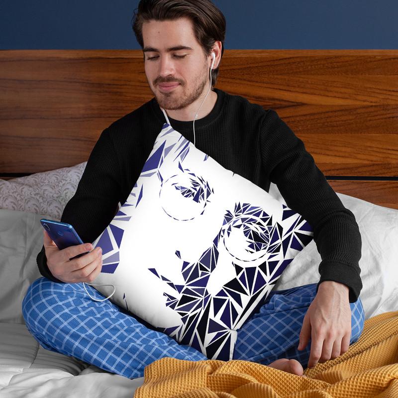 John Lennon Throw Pillow By Christian Mielu