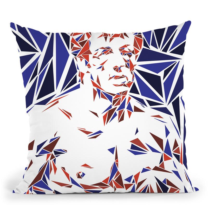 Rocky Balboa Throw Pillow By Christian Mielu